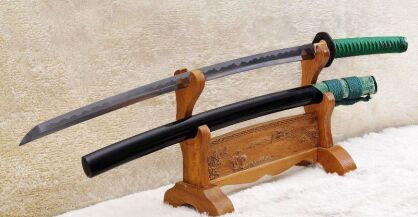 Katana samurai sword HONSANMAI for Training STEEL layered and 1095 high, R1020