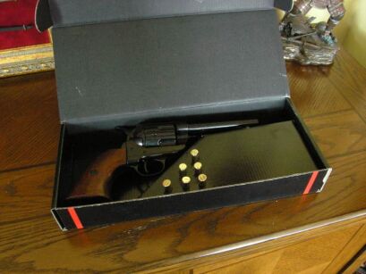 REPLICA WEAPONS BLACK COLT REVOLVER In 1886 in a box FREE SHELLS (1-1186-N)