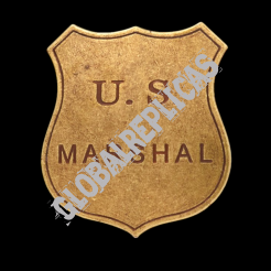 GOLD BADGE U.S. MARSHAL  (103)