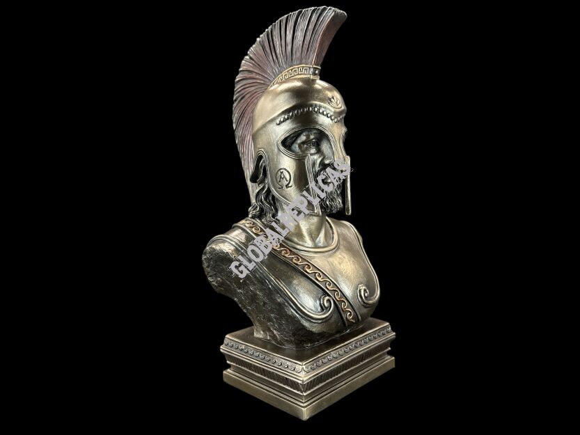 rzeźba statuetka POPIERSIE SPARTAŃSKIEGO HOPLITY VERONESE WU77588V4