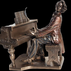 FIGURINE - CHOPIN PLAYING With the piano - VERONESE (WU75452A4)