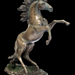 SCULPTURE - PROVE figurine Stallion VERONESE (WU76028A4)