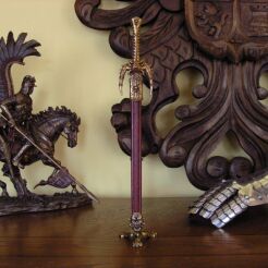 Letter opener FANTASY SWORD with sheath (F-3045)