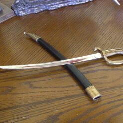 SABRE NAPOLEONIC letter opener with scabbard XIX century  (F-3033)