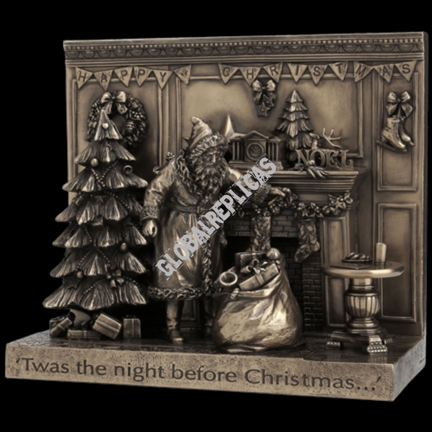 Santa Claus - CHRISTMAS FIREPLACE GENESIS GN09552A1