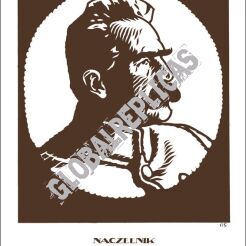 Poster A3 - Head of Jozef Pilsudski A3-GPlak 1920-027