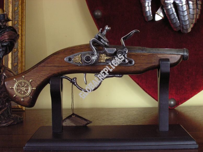 UNIQUE SPANISH flintlock GUN  (W176)