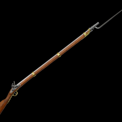 In 1806 the Napoleonic musket VERSION with bayonet (1036)