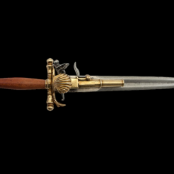 FRENCH GUN-DAGGER In the eighteenth century  (1204)