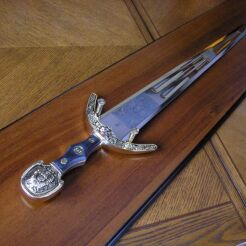 WOODEN HANGER FOR PRESENTATION SWORD (033)