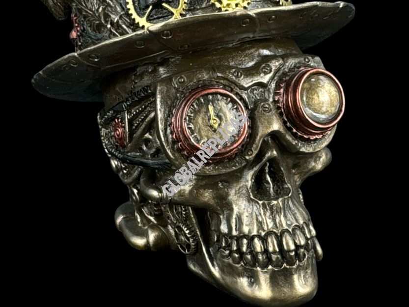 Steampunk Skull with Cylinder Veronese WU77638A4