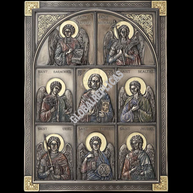 ICON JESUS AND THE 7 ARCHANGELS VERONESE WU77660A4