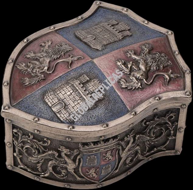 Knight's Casket with the coat of arms of Veronese WU77620A4