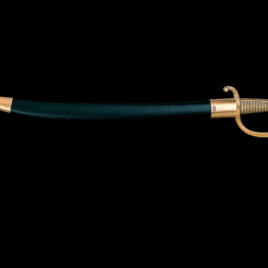 FRENCH SABER Napoleonic with scabbard  (4127)