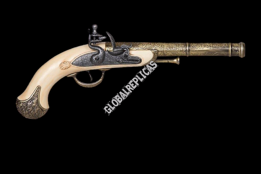 GUN eighteenth century flintlock (K1113-L)