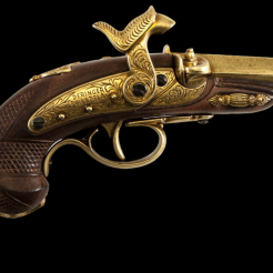 A replica of the Deringer Philadelphia 1862 pistol. 5315