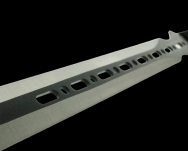 ZESTAW MIECZ TRENINGOWY NINJA Z POCHWĄ 68 CM ORAZ 2 NOŻE DO RZUCANIA FM-644D - 7