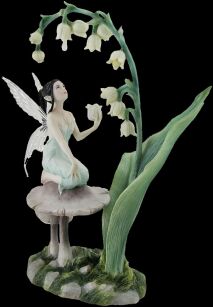 Lily of the Valley Fairy Sculpture by Rachel Anderson VERONESE WU76889AA