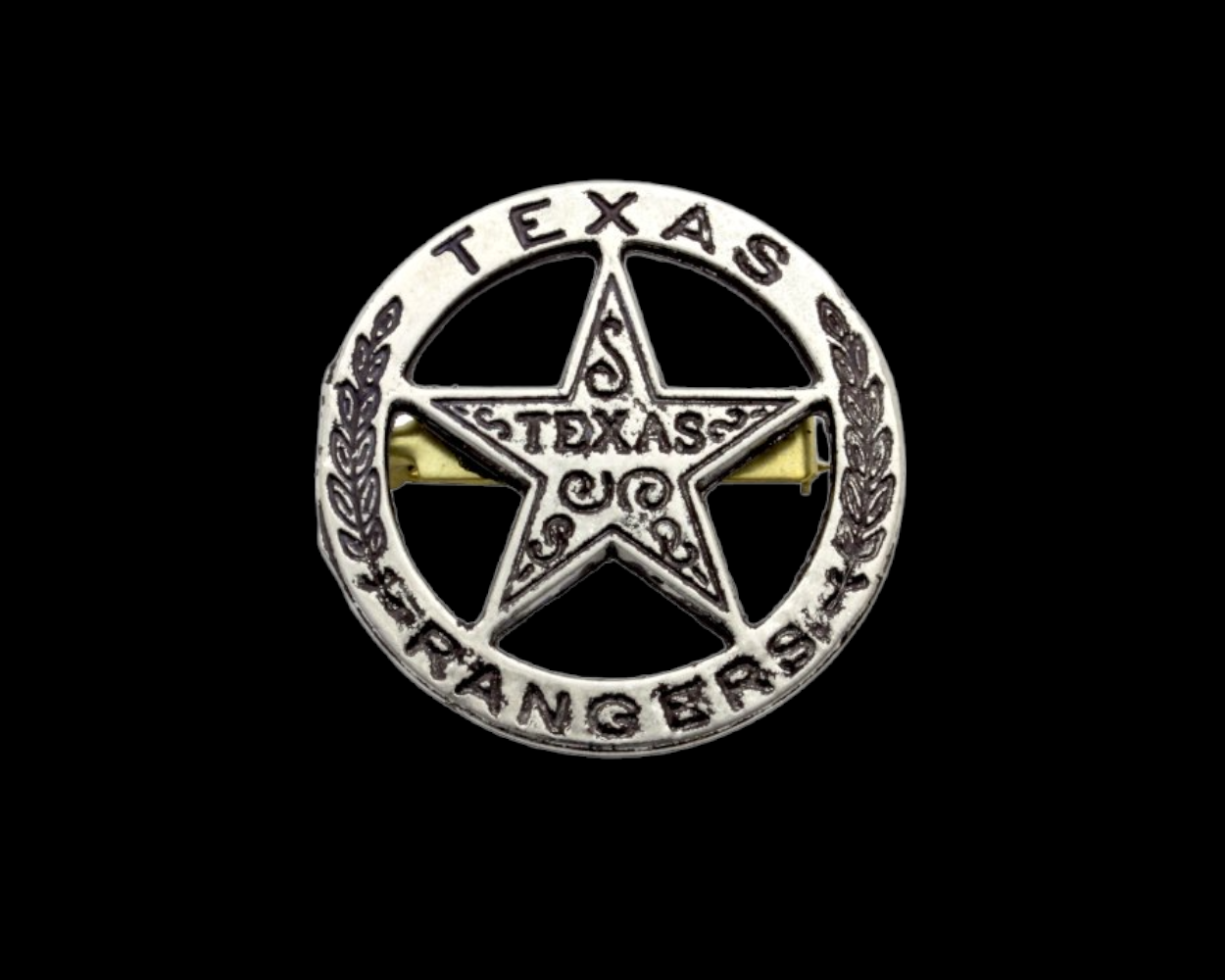 Texas ranger badge of silver (102) - Global Replicas