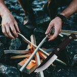 NÓŻ MYŚLIWSKI OSTRZE STAŁE ELK RIDGE plus dodatki - ER-555BK - 4