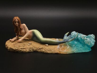 Mermaid Waiting on a Beach Sculpture by Selina Fenech  VERONESE (WU77042AA)
