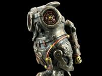 STEAMPUNK SOWA STOJAK NA KOMÓRKĘ I DŁUGOPISY VERONESE WU77491A4 - 2