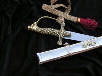 Szabla Polska Szabla Oficerska GEN. SIKORSKIEGO WZ 1920 Z Pochwą Za Honor Ojczyzny plus Chwost - 3