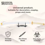 Miecz Katana Demon Slayer Agatsuma Zenitsus Drewniany JT10653 - 4