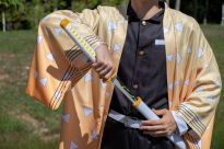 Miecz Katana Demon Slayer Agatsuma Zenitsus Drewniany JT10653 - 10