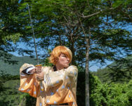 Miecz Katana Demon Slayer Agatsuma Zenitsus Drewniany JT10653 - 11