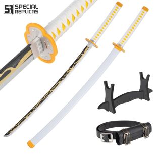 Miecz Katana Demon Slayer Agatsuma Zenitsus Drewniany JT10653