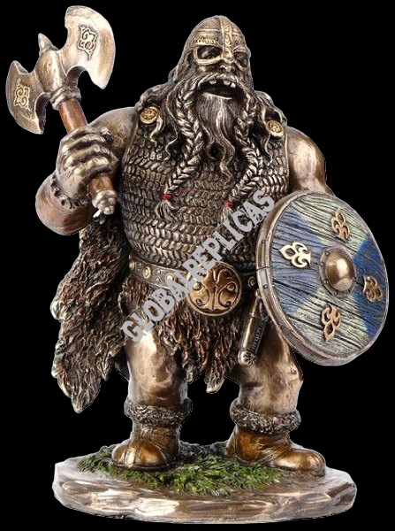 STANDING VIKING WITH  SHIELD and an ax VERONESE  (WU76790A4)