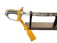 TEMBLAK, CHWOST OFICERSKI DO SZABEL WZ1917 ORAZ WZ1921 I INNYCH ZŁOTY TEM3 - 5