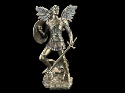 LARGE SCULPTURE - ST. MICHAEL VERONESE  (WU74700A4)