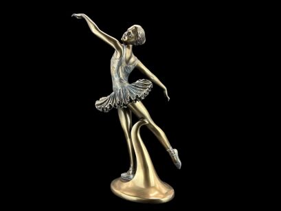 figurka rzeźba Obrót baletnica, tancerka, balerina VERONESE  (WU73971A5)