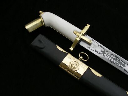 POLISH SABER ORDYNKA NOBLE WITH SCABBARD from the 17th century