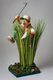 FIGURKA Golfista w Szuwarach - Guilermo Forchino FO85554