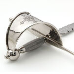 Ręcznie Kuty Lewak Muszkieterów z Pochwą Main Gauche Stal 1080 WS401348 - 2