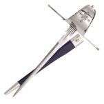 Ręcznie Kuty Lewak Muszkieterów z Pochwą Main Gauche Stal 1080 WS401348 - 8