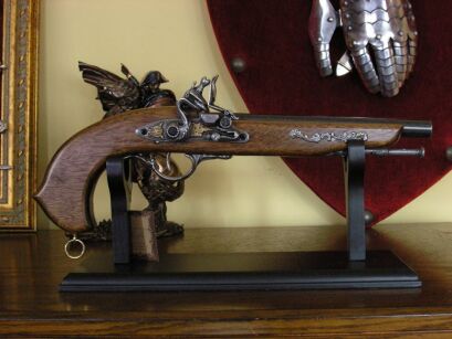 BEAUTIFUL ENGLISH GUN flintlock  (W131-E)
