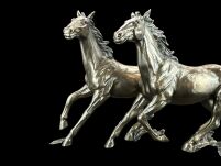 SCULPTURE GREAT Galloping Horses - VERONESE (WU76436A4) - 8