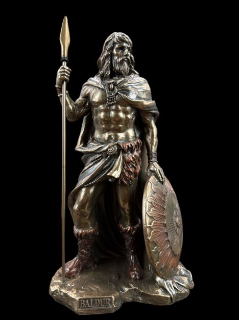 rzeźba figurka statuetka Nordycki bóg światła Baldur VERONESE (WU75354A4)