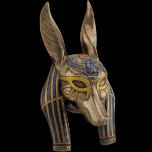 MASK Egyptian god Anubis VERONESE   (WU76417A4)