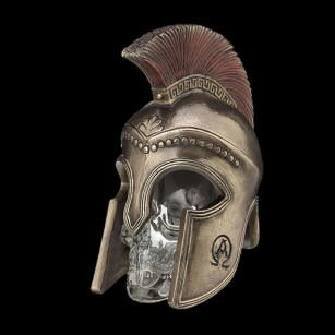 Spartan Helmet on the skull VERONESE WU77548A4