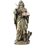 RZEŹBA - FIGURKA ŚW. JAN  APOSTOŁ - VERONESE (WU76174A4) - 9