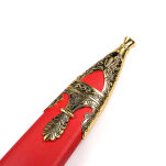 Rzymski Miecz Gladius z Pochwą i Symbolem Chi-Rho - Pod tym Znakiem Zwyciężysz JT6234G - 10