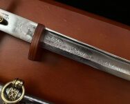 Ekskluzywna szabla polska oficerska wz1921/22 z pochwą Virtuti Militari treningowa PS-13 na tablo - 5