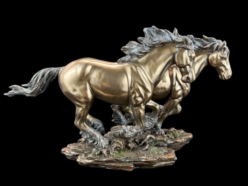 Wyjątkowa Rzeźba - KONIE w galopie - VERONESE (WU75251A4)