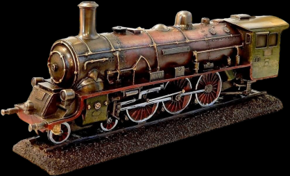 STEAM TRAIN STEAMPUNK VERONESE  (WU76438A4)