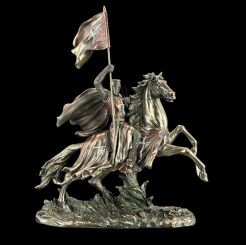 CRUSADER WITH FLAG ON HORSE VERONESE  WU77709A4